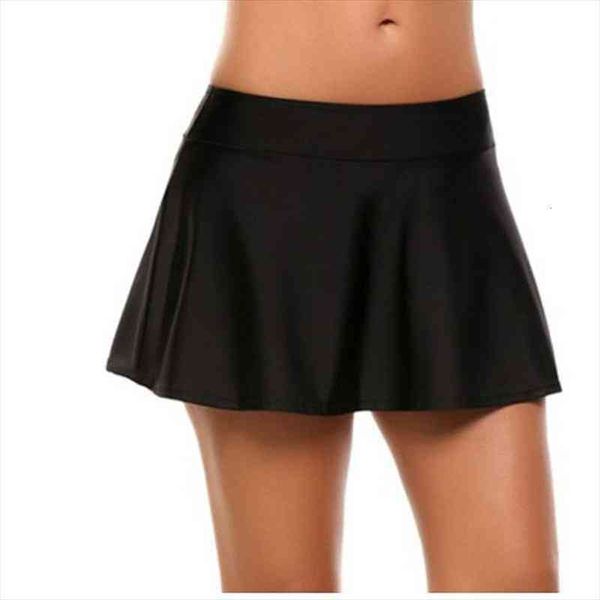 ladies midi skirts girls mini short skirts summer women tennis skirt elastic waist faldas saia feminina, Black